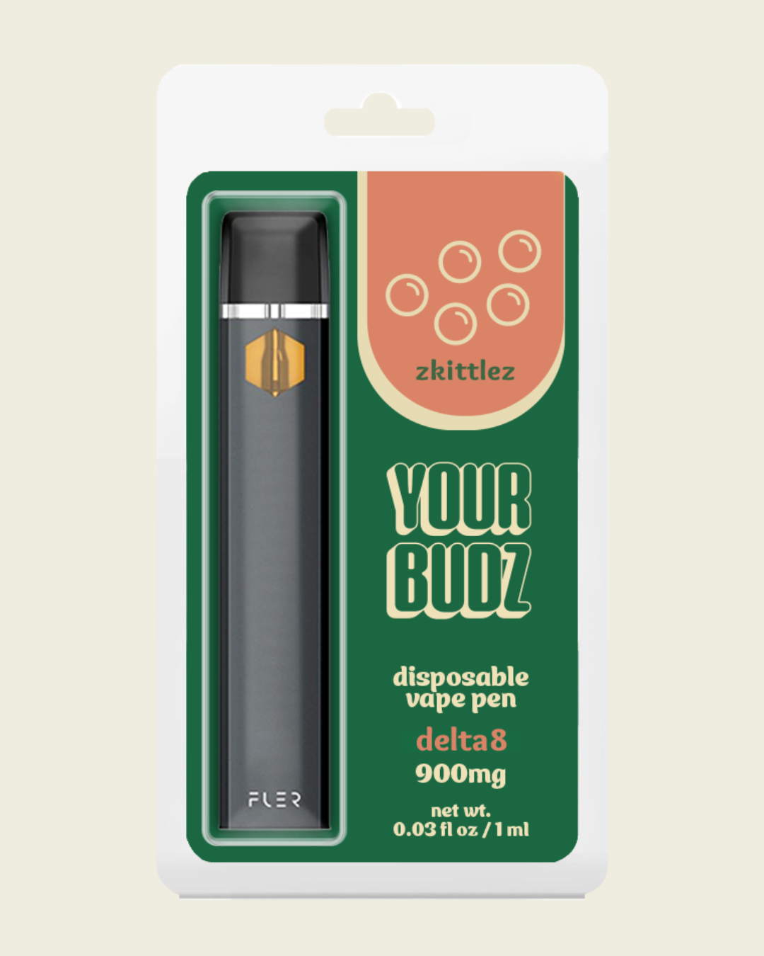 Delta 8 Vape Pen (Skittlez) - 900mg