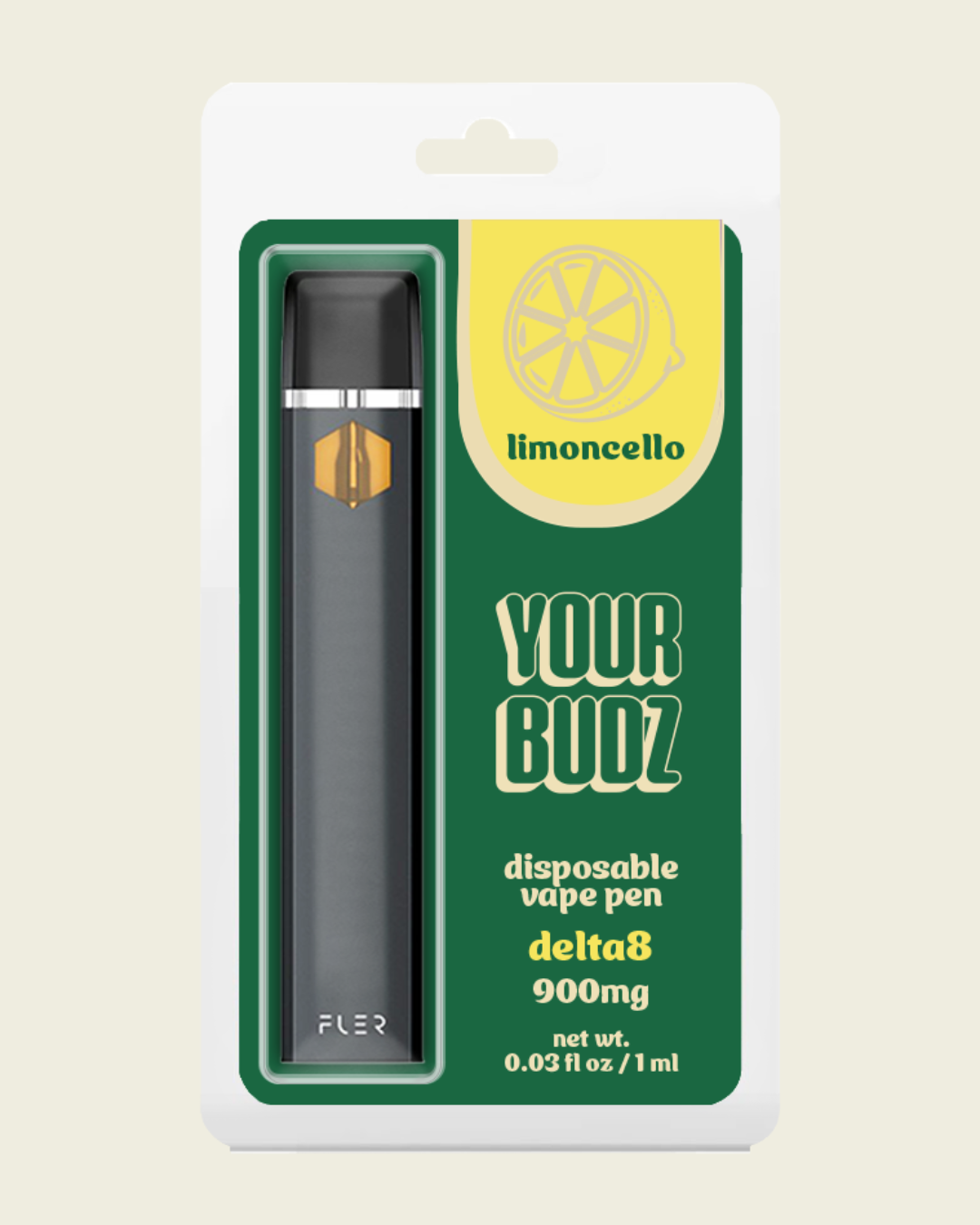 Delta 8 Vape Pen (Limoncello) - 900mg