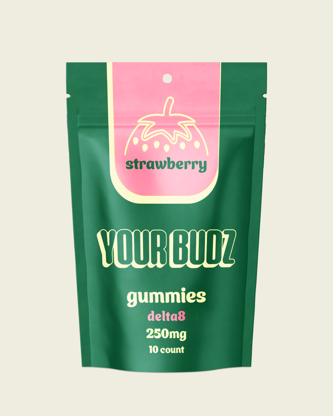 Delta 8 Gummies (Strawberry) - 250mg